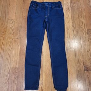 Old Navy Mid-Rise Rockstar Super-Skinny Jeans Size 8 Long